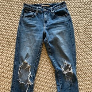 Levi’s 721 High Rise Skinny Jeans